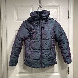 All in Motion Purple and Blue Winter Coat